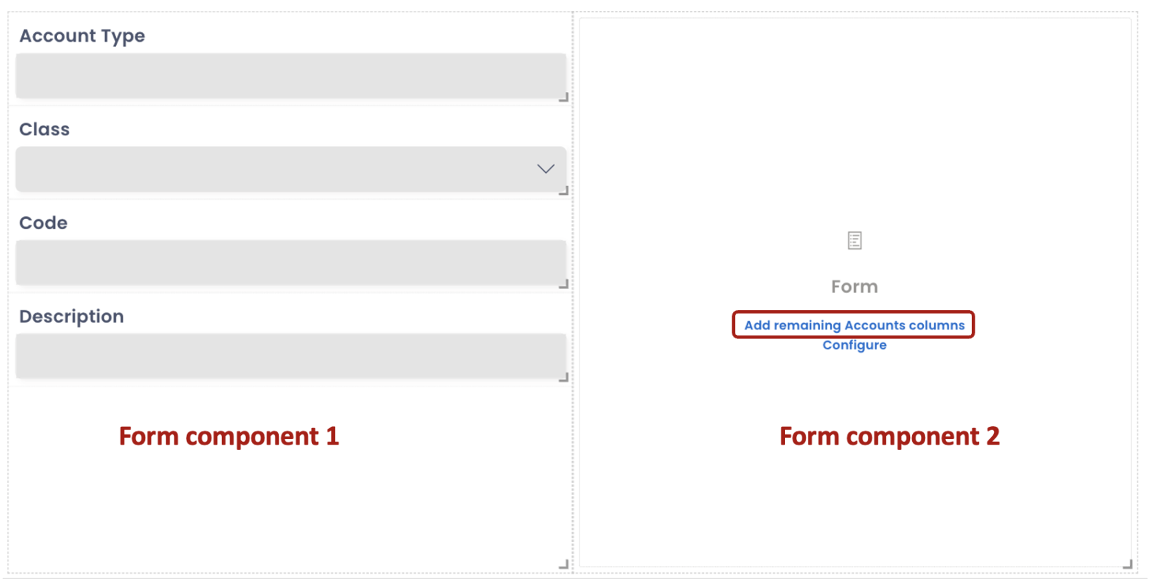 Adding remaining columns to a second form
